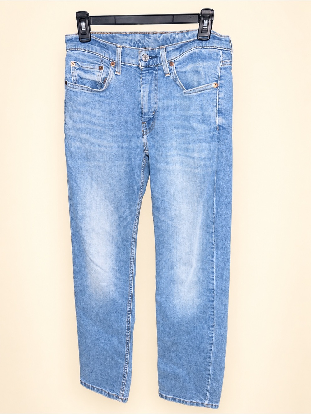 Men's Light Blue Levi’s Straight-Leg Jeans